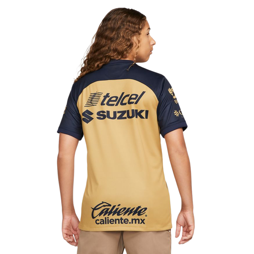 Nike Pumas UNAM Stadium Away Jersey 22/23 product image 2, provided for visual reference and product detail review