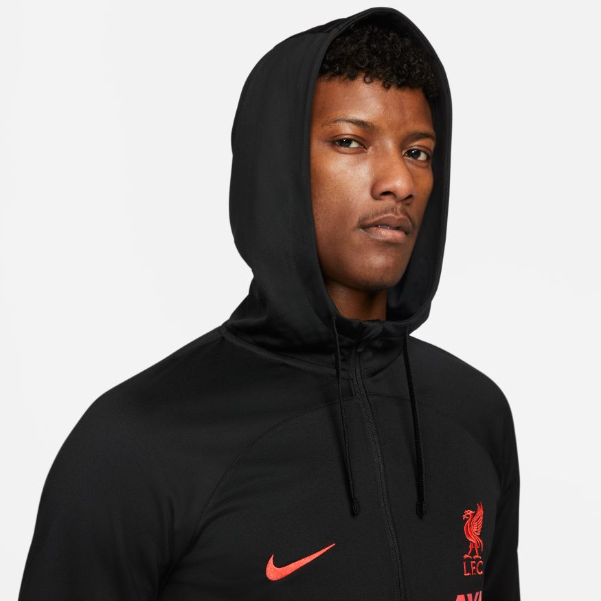 Nike Men Liverpool FC Strike Dri-FIT Soccer Track Jacket-Black product image 4, provided for visual reference and product