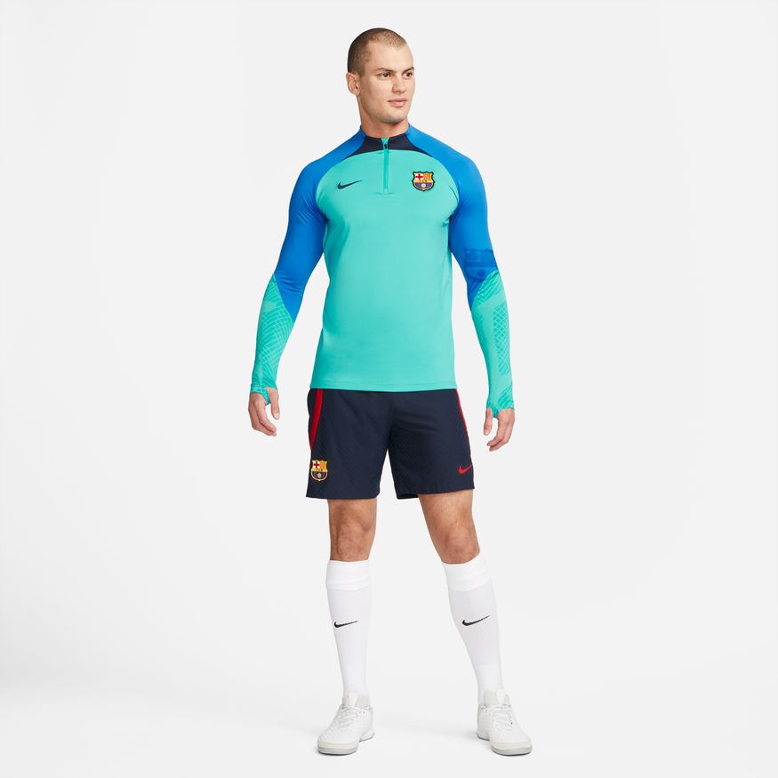 FC Barcelona Strike Men Nike Dri-FIT Soccer Drill Top product image 3, provided for visual reference and product detail