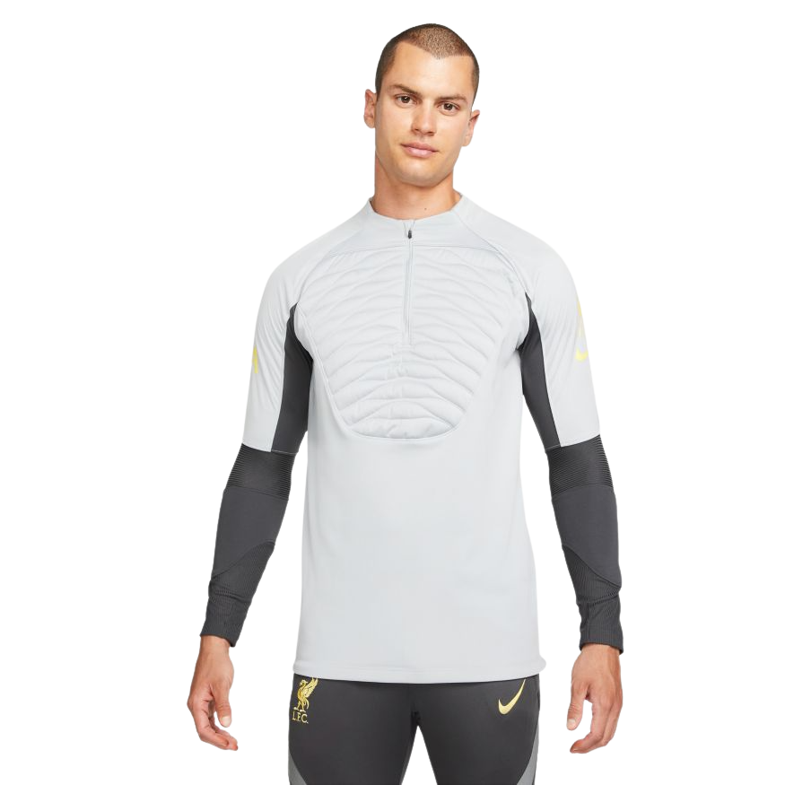 Nike Liverpool FC Strike Winter Warrior Men Therma-FIT Soccer Drill Top product image 1, provided for visual reference and