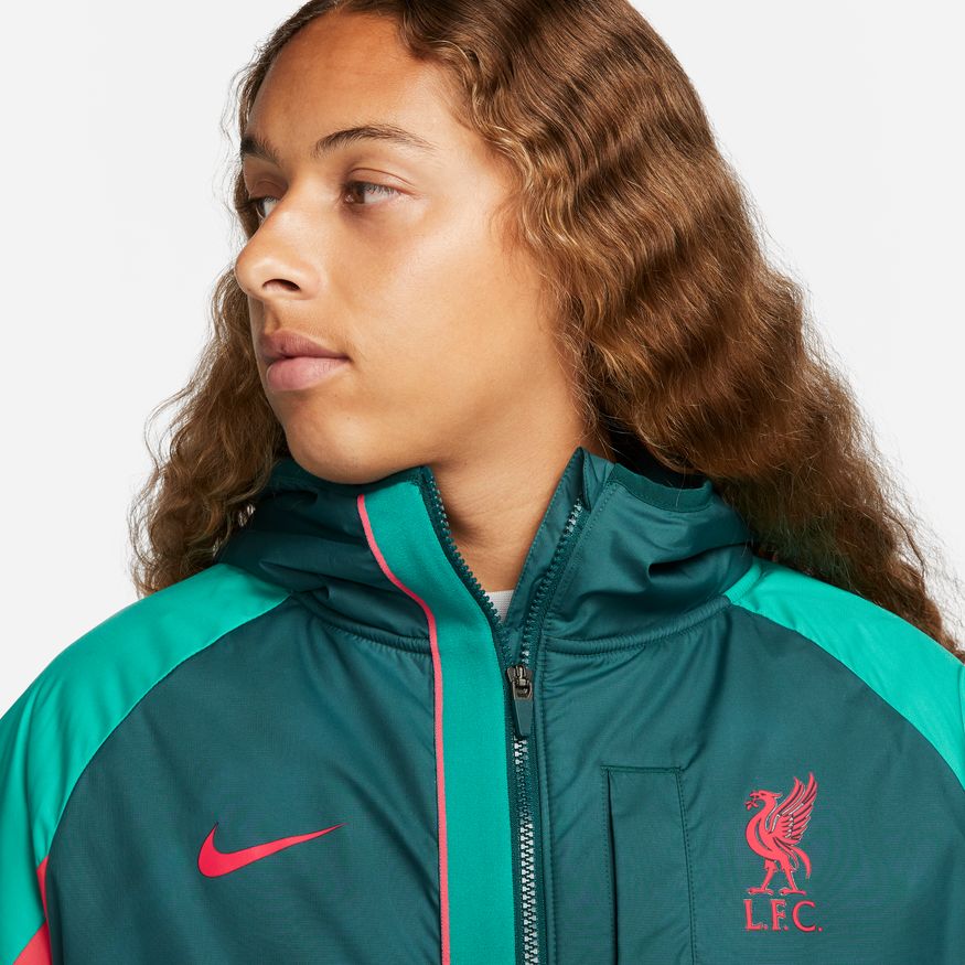 Nike Liverpool FC AWF Men Winterized Full-Zip Soccer Jacket product image 3, provided for visual reference and product