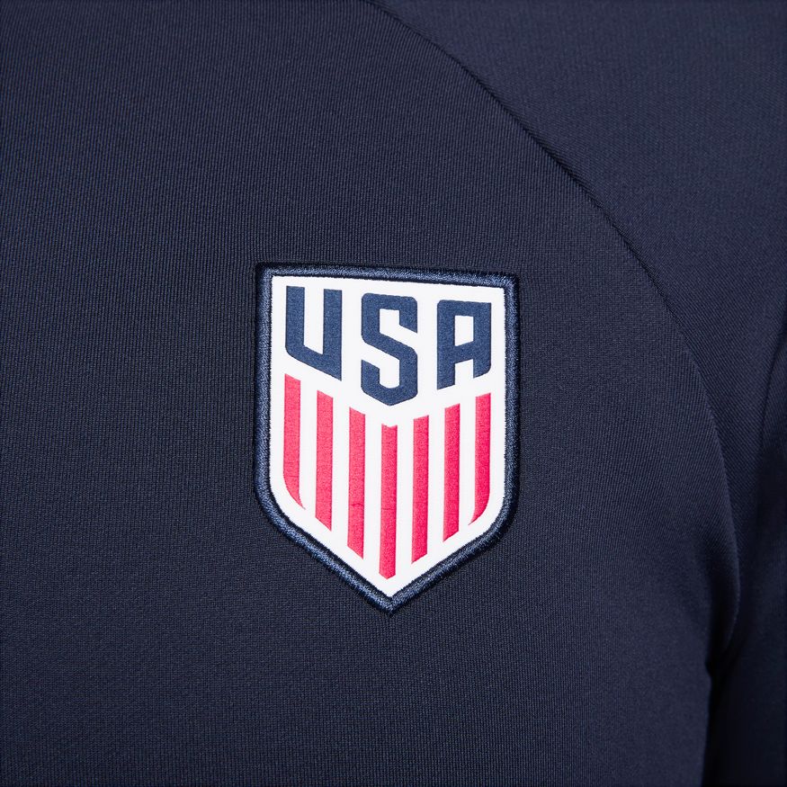 Nike Women U.S. Strike Dri-FIT Knit Soccer Drill Top product image 3, provided for visual reference and product detail review