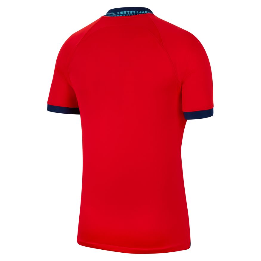 Nike Men England Stadium Away Dri-FIT Soccer Jersey 2022/23 product image 2, provided for visual reference and product