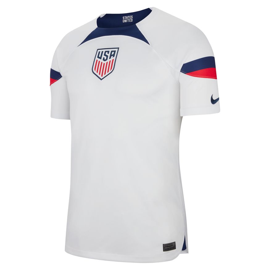 Nike U.S. Stadium Home Men Soccer Jersey 2022 product image 1, provided for visual reference and product detail review