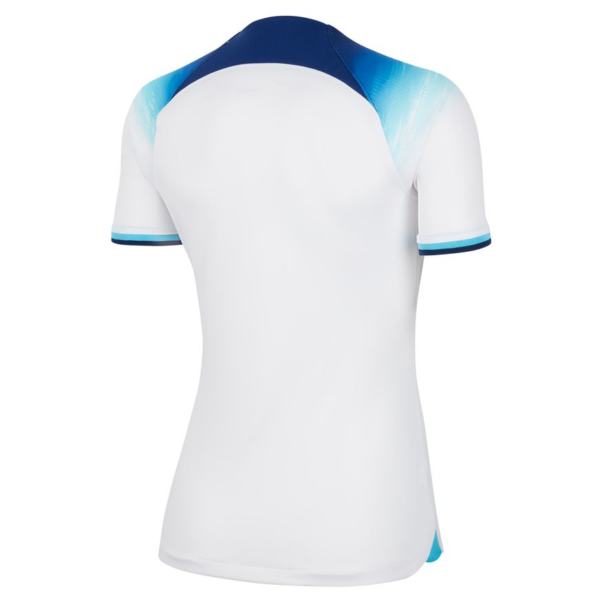 Nike Womens England Home Stadium Jersey 2022 product image 2, provided for visual reference and product detail review