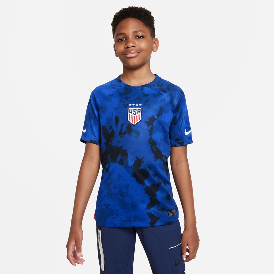 Nike Youth U.S. Stadium Away Jersey 2022 product image 1, provided for visual reference and product detail review