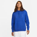 Nike U.S. Men Fleece Pullover Hoodie-Blue product image 1, provided for visual reference and product detail review