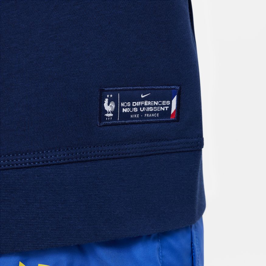 Nike France Big Kids' (Boys') Full-Zip Hoodie product image 3, provided for visual reference and product detail review