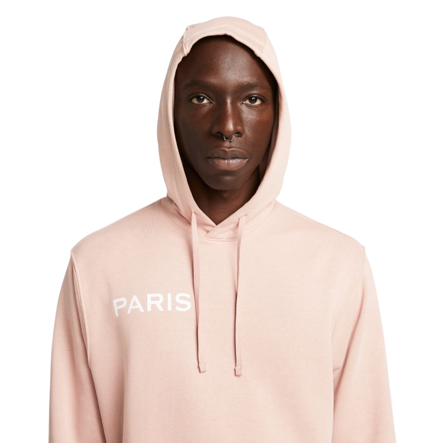 Nike Paris Saint-Germain Men French Terry Soccer Hoodie product image 3, provided for visual reference and product detail