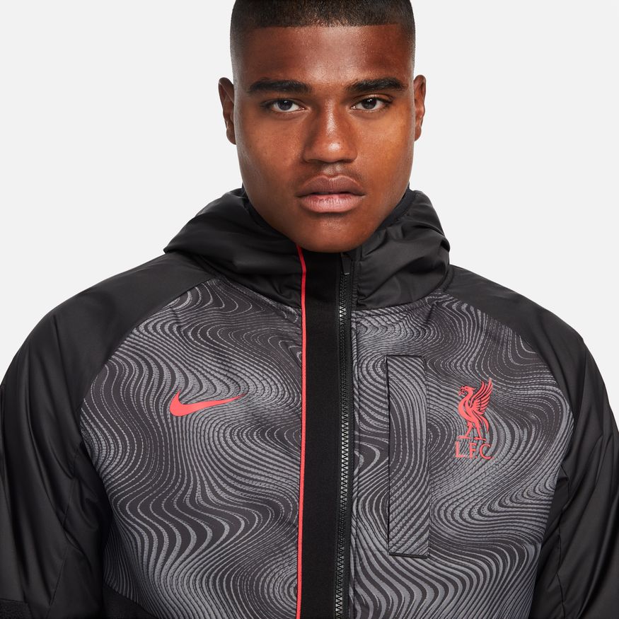Nike Liverpool FC AWF Men Winterized Full-Zip Soccer Jacket product image 3, provided for visual reference and product