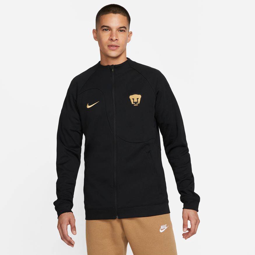 Nike Pumas UNAM Academy Pro Men Full-Zip Knit Soccer Jacket product image 1, provided for visual reference and product
