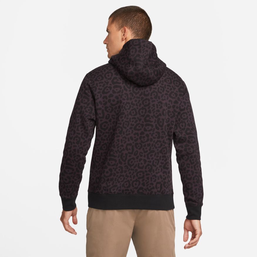 Nike Brazil Club Fleece Men Graphic Pullover Hoodie product image 2, provided for visual reference and product detail review