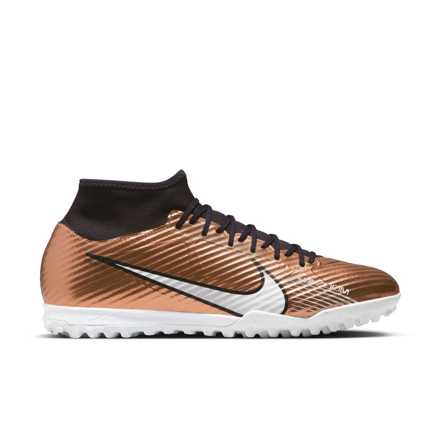 Nike Zoom Mercurial Superfly 9 Academy TF-METALLIC COPPER/METALLIC COPPER product image 1, provided for visual reference and