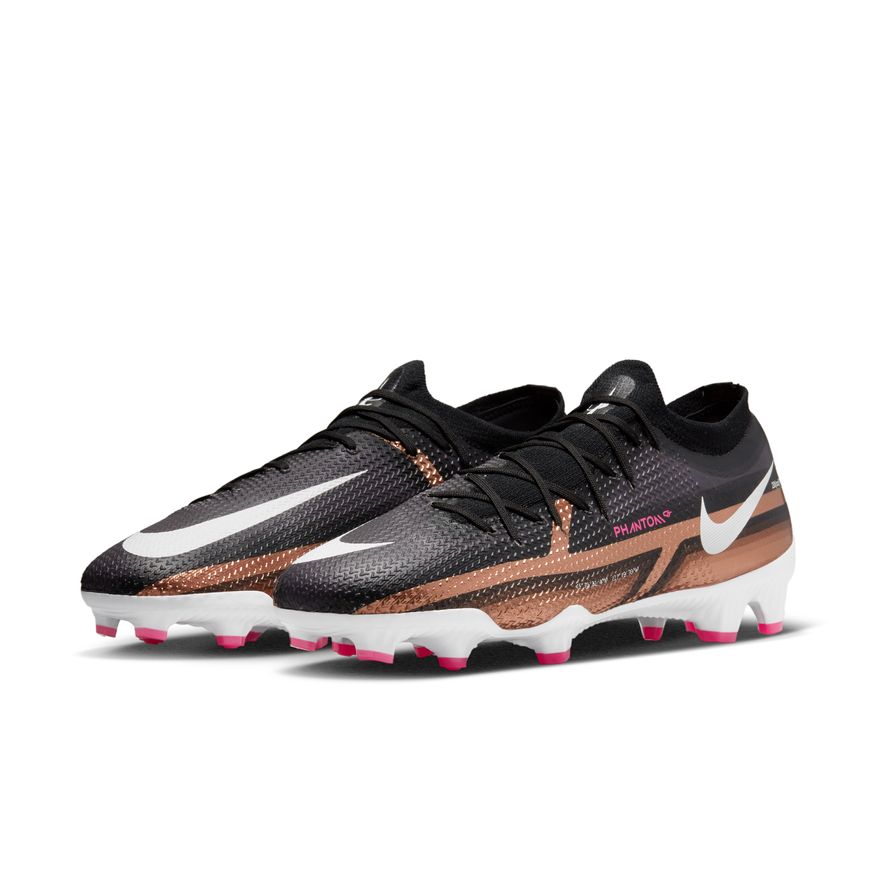 Nike Phantom GT2 Pro FG-METALLIC COPPER/WHITE-BLACK-PINK BLAST product image 2, provided for visual reference and product