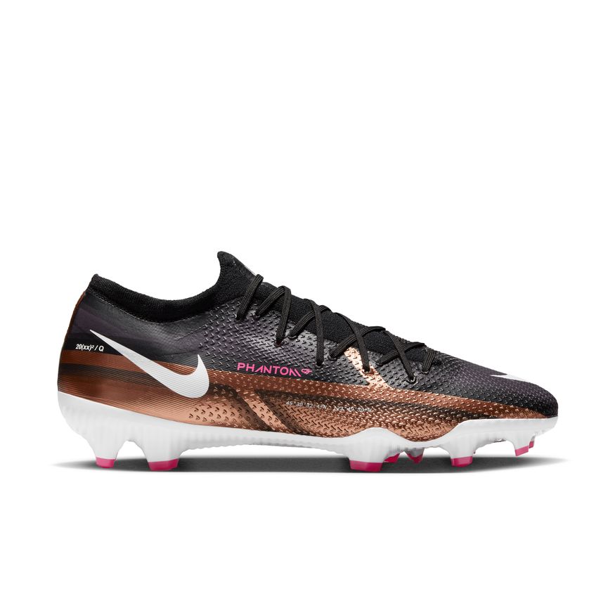Nike Phantom GT2 Pro FG-METALLIC COPPER/WHITE-BLACK-PINK BLAST product image 1, provided for visual reference and product