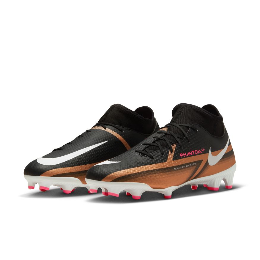 Nike Phantom GT2 Academy Dynamic Fit MG-METALLIC COPPER/METALLIC COPPER product image 3, provided for visual reference and