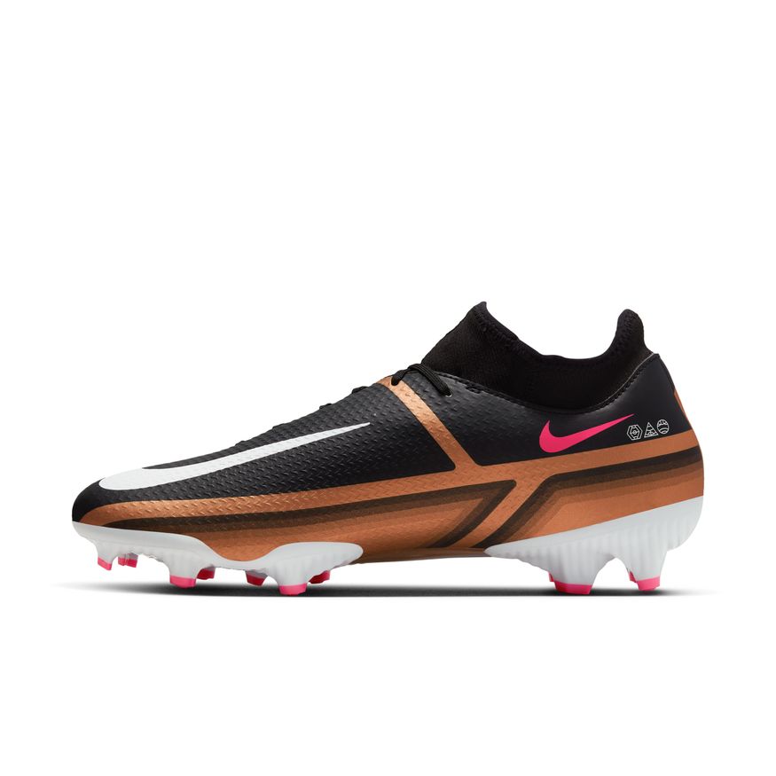 Nike Phantom GT2 Academy Dynamic Fit MG-METALLIC COPPER/METALLIC COPPER product image 2, provided for visual reference and