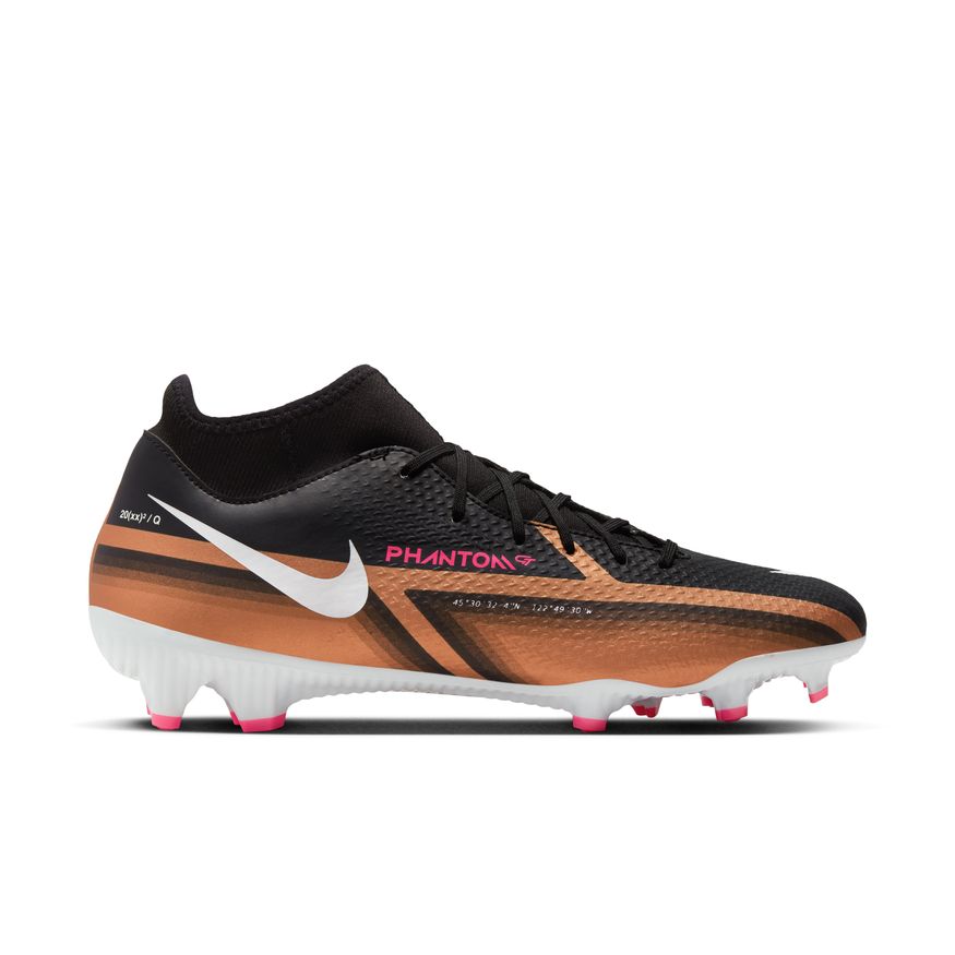 Nike Phantom GT2 Academy Dynamic Fit MG-METALLIC COPPER/METALLIC COPPER product image 1, provided for visual reference and