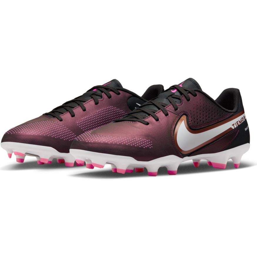 Nike Tiempo Legend 9 Academy MG-SPACE PURPLE/WHITE product image 3, provided for visual reference and product detail review