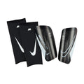 Nike Mercurial Lite Soccer Shin Guards-Black/Black/White product image 1, provided for visual reference and product detail
