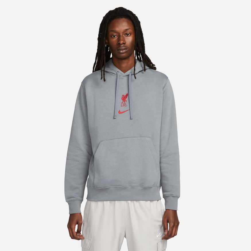 Liverpool FC Club Fleece Men Pullover Soccer Hoodie product image 1, provided for visual reference and product detail review