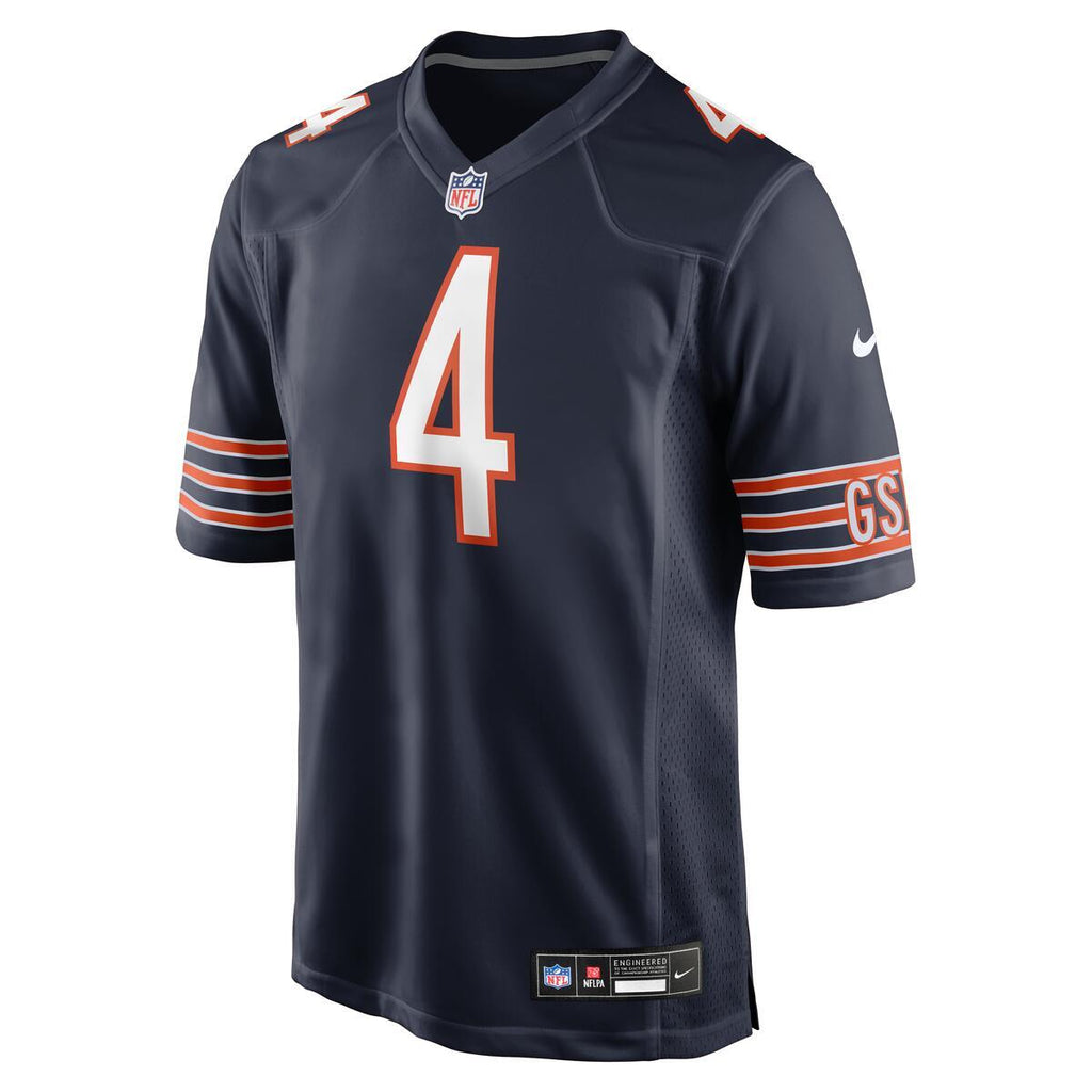 D'Andre Swift Chicago Bears Nike Navy Game Jersey product image 3, provided for visual reference and product detail review