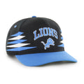 Detroit Lions '47 Black Diamond Cut Hitch Adjustable Hat product image 1, provided for visual reference and product detail