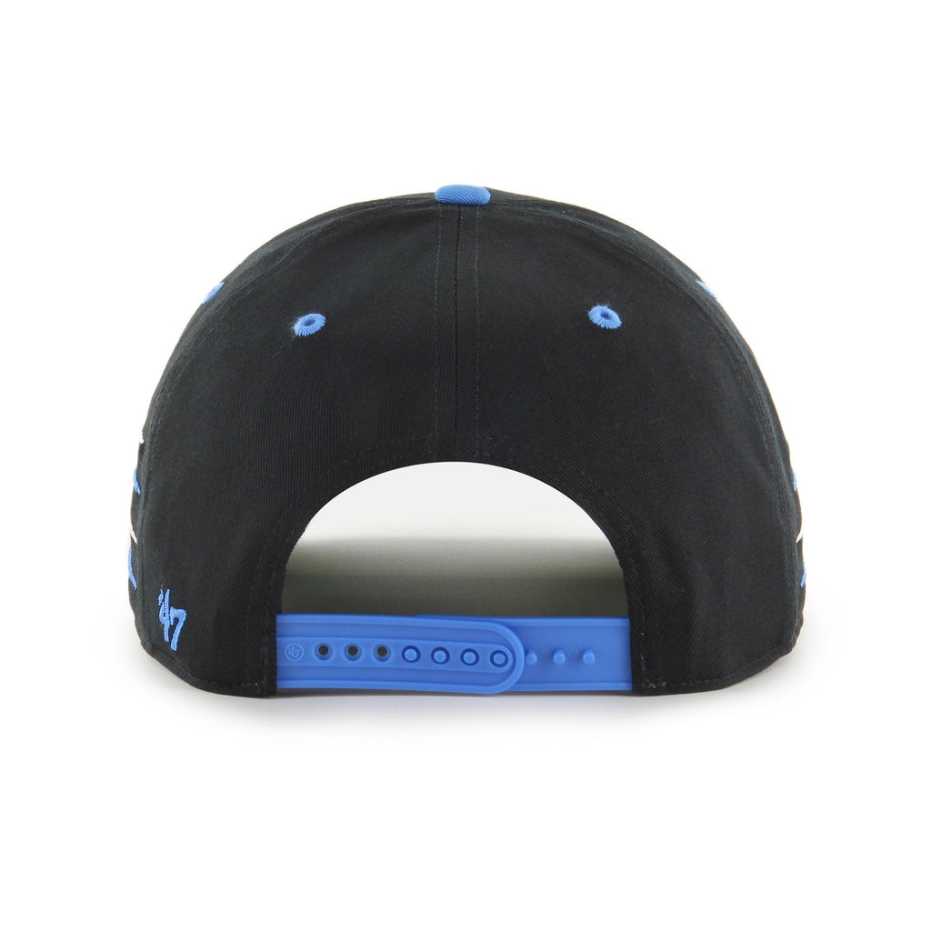 Detroit Lions '47 Black Diamond Cut Hitch Adjustable Hat product image 3, provided for visual reference and product detail