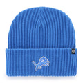 Detroit Lions '47 Blue Raz Harbor Cuffed Knit Hat product image 1, provided for visual reference and product detail review