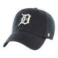Detroit Tigers '47 Clean Up Black Adjustable Hat product image 1, provided for visual reference and product detail review