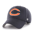 Chicago Bears '47 MVP Navy Youth Adjustable Hat product image 1, provided for visual reference and product detail review