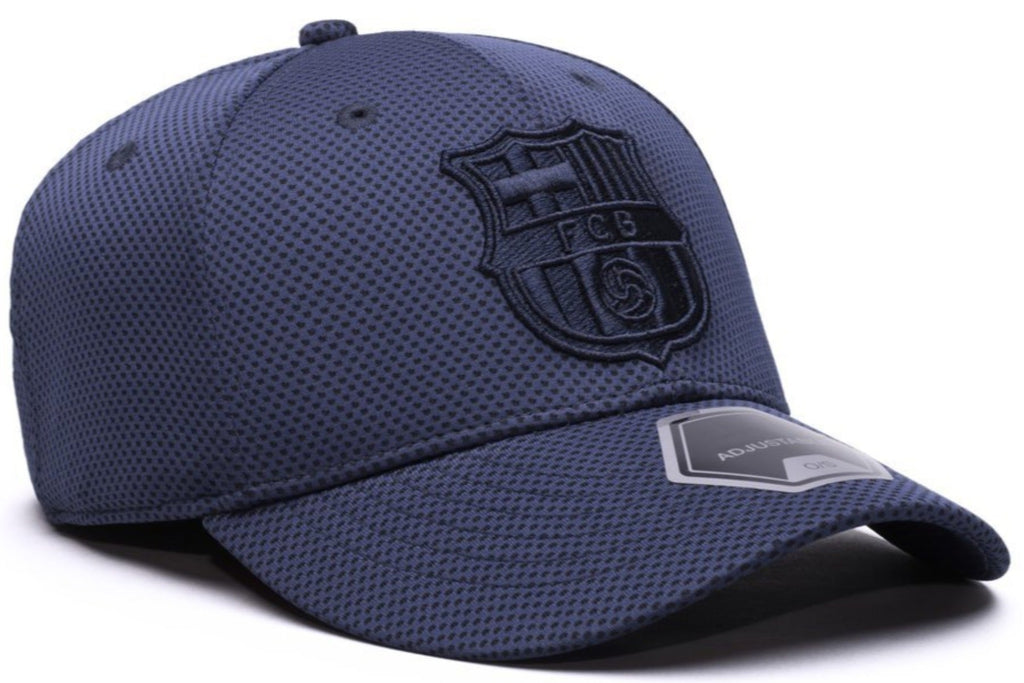 Fi Collections Barcelona Trophy Adjustable Hat-Navy/Black product image 2, provided for visual reference and product detail