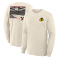 Chicago Blackhawks 100 Year Centennial Long Sleeve T-Shirt product image 1, provided for visual reference and product detail