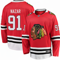Frank Nazar Chicago Blackhawks Fanatics Red Breakaway Men Jersey product image 1, provided for visual reference and product