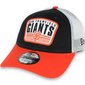 New Era San Francisco Giants Patch Trucker 9FORTY ADJUSTABLE product image 1, provided for visual reference and product