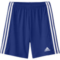 Adidas Youth Squadra 21 Shorts-Royal/White product image 1, provided for visual reference and product detail review