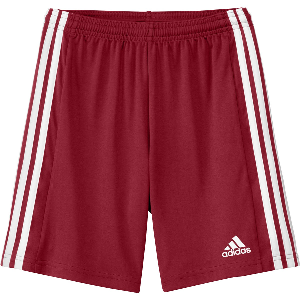 Adidas Youth Squadra 21 Shorts-Red/White product image 1, provided for visual reference and product detail review
