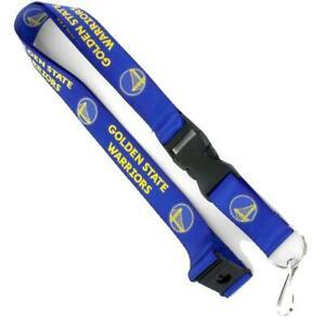 Golden State Warriors Blue Lanyard product image 1, provided for visual reference and product detail review