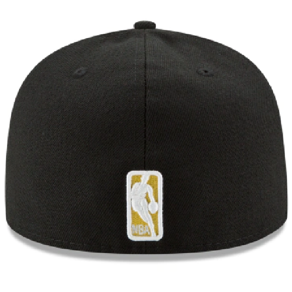 Golden State Warriors New Era Otc Fitted Hat-Black product image 4, provided for visual reference and product detail review