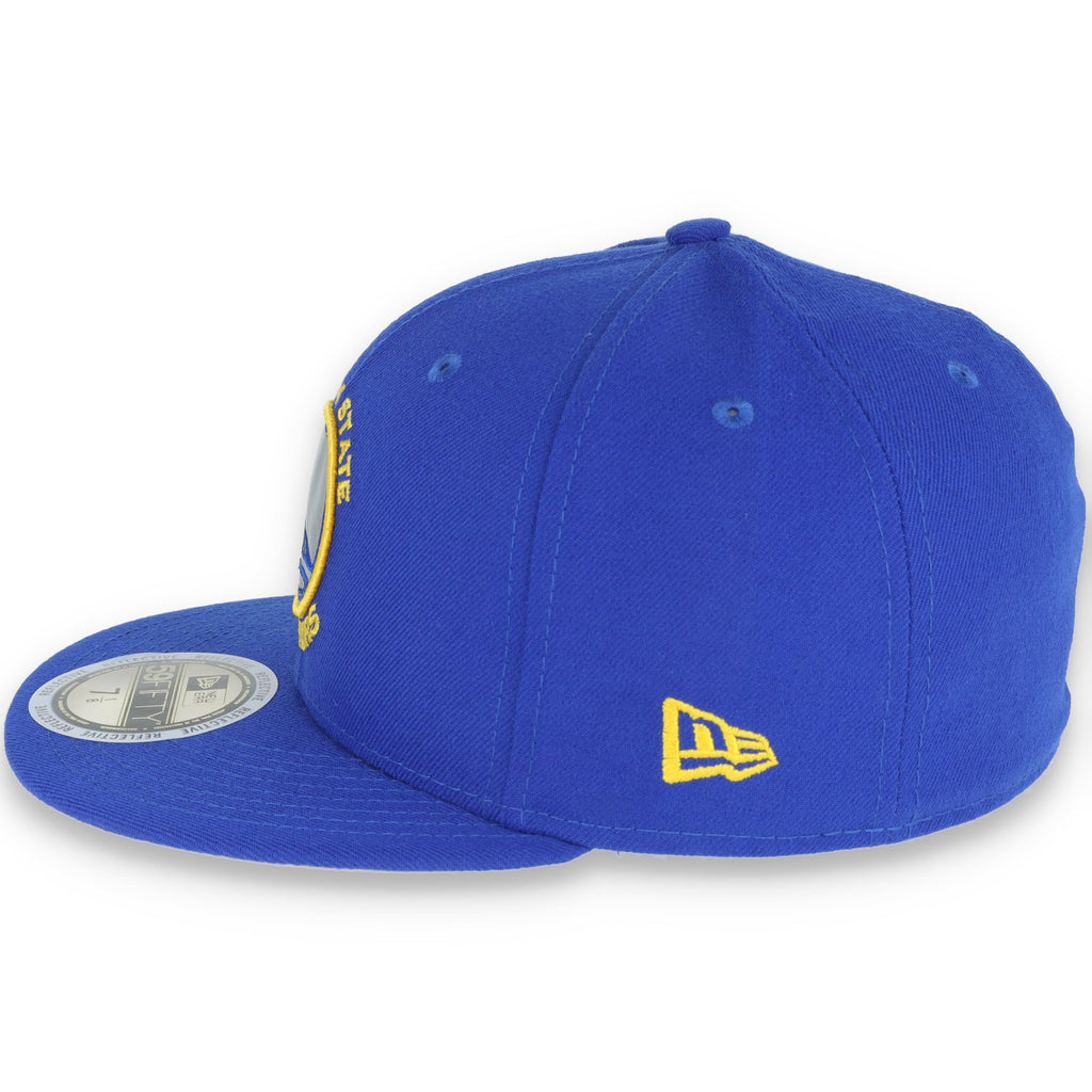 Golden State Warriors Reflective Basic 59Fifty Hat-Royal Blue product image 6, provided for visual reference and product