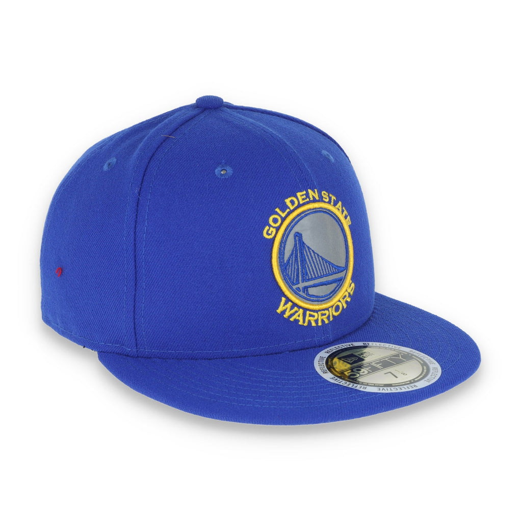 Golden State Warriors Reflective Basic 59Fifty Hat-Royal Blue product image 3, provided for visual reference and product