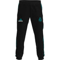 Adidas Real Madrid Icon Woven Pants-Black/Blast Emerald product image 1, provided for visual reference and product detail