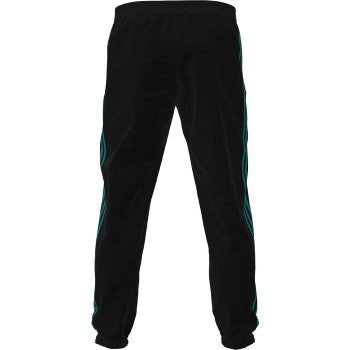 Adidas Real Madrid Icon Woven Pants-Black/Blast Emerald product image 2, provided for visual reference and product detail