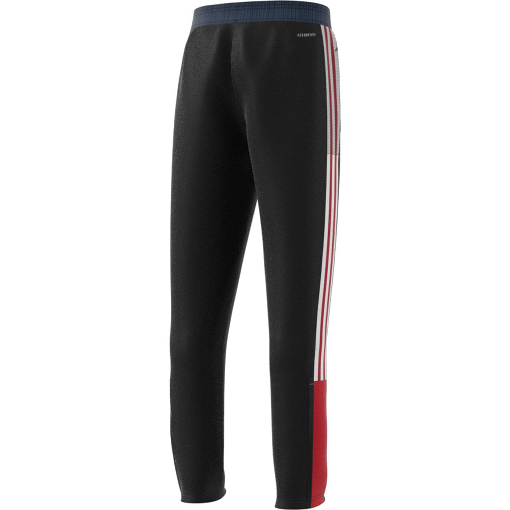 Adidas Youth Tiro 21 Track Pants- Black / Vivid Red product image 2, provided for visual reference and product detail review