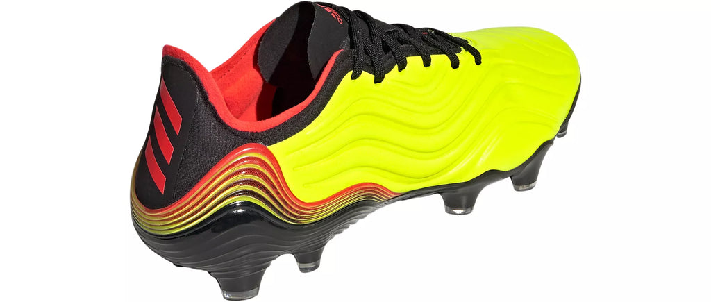 Adidas Copa Sense .1 FG-Team Solar Yellow/Core Black/Solar Red product image 4, provided for visual reference and product