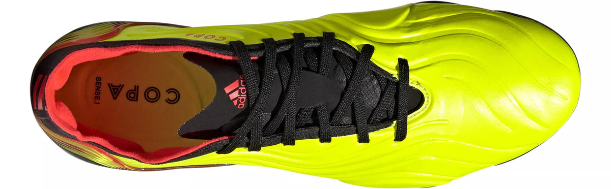 Adidas Copa Sense .1 FG-Team Solar Yellow/Core Black/Solar Red product image 5, provided for visual reference and product