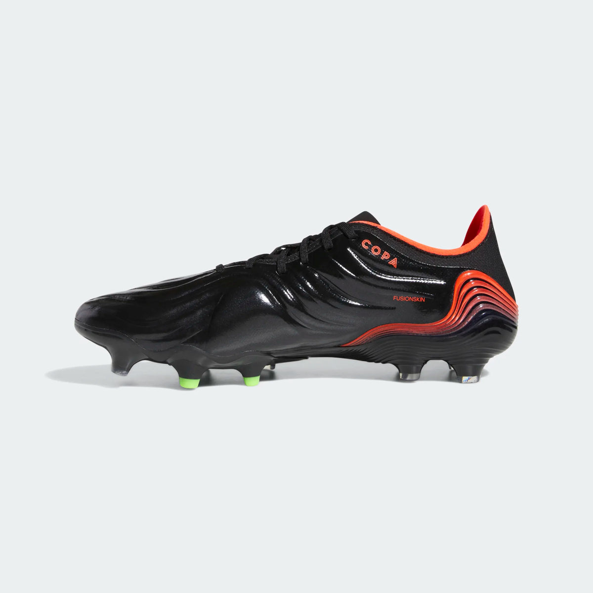 Adidas Copa Sense .1 FG-Core Black/Solar Red/Team Solar Green product image 2, provided for visual reference and product