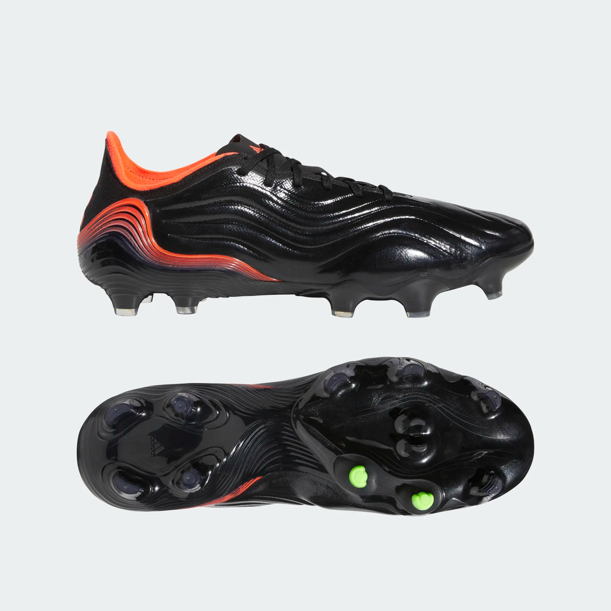 Adidas Copa Sense .1 FG-Core Black/Solar Red/Team Solar Green product image 7, provided for visual reference and product