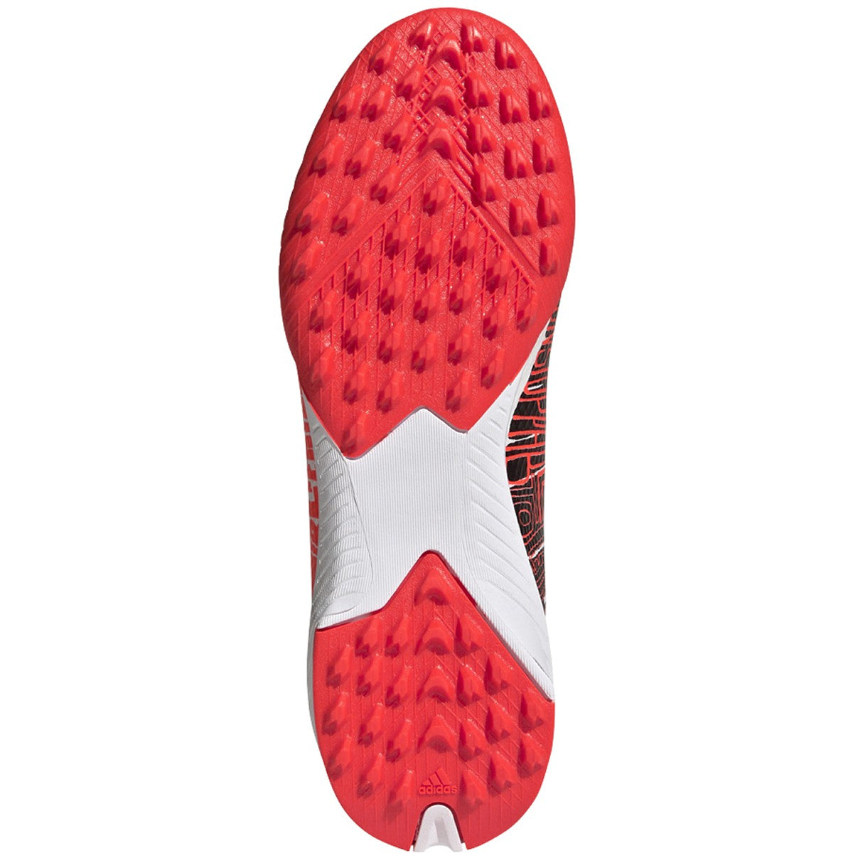 Adidas JR X Speedportal Messi.3 TF-White Solar Red product image 2, provided for visual reference and product detail review