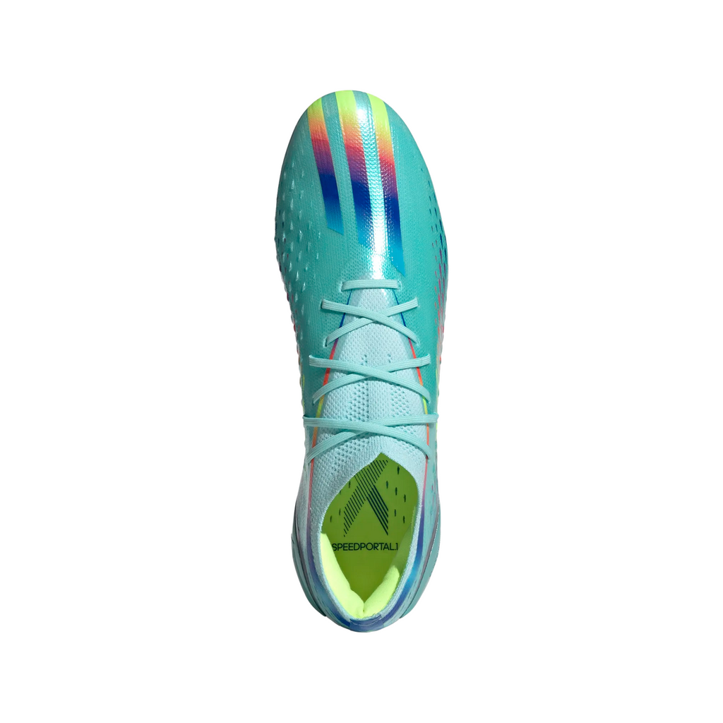 ADIDAS X SPEEDPORTAL.1 FG - Clear Aqua/Solar Red/Power Blue product image 3, provided for visual reference and product